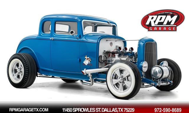 1932 Ford 5W Coupe Pete & Jake's Chassis 327ci V8 Fully Done Show