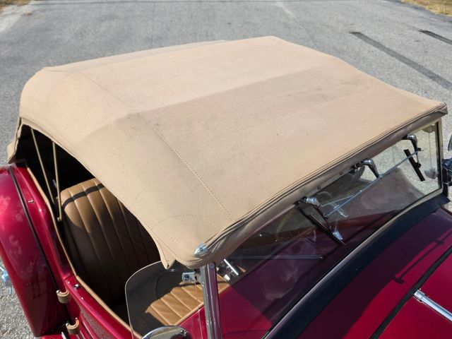 1953 Mg TD Roadster 1953 Mg TD Roadster