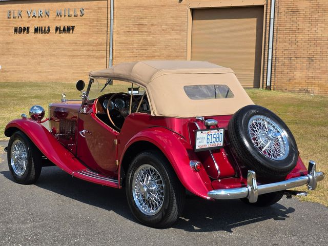 1953 Mg TD Roadster 1953 Mg TD Roadster