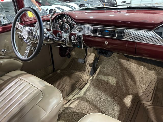1955 Chevrolet Bel Air Hardtop 350 Turbo 400 RestoMod Rotisserie Documented | Dallas, Texas | Corvette Warehouse 