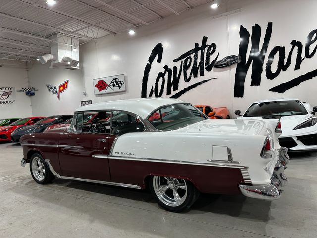 1955 Chevrolet Bel Air Hardtop 350 Turbo 400 RestoMod Rotisserie Documented | Dallas, Texas | Corvette Warehouse 