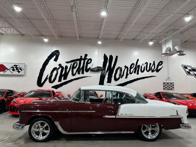 1955 Chevrolet Bel Air Hardtop 350 Turbo 400 RestoMod Rotisserie Documented | Dallas, Texas | Corvette Warehouse 1955 Chevrolet Bel Air Hardtop 350 Turbo 400 RestoMod Rotisserie Documented | Dallas, Texas | Corvette Warehouse