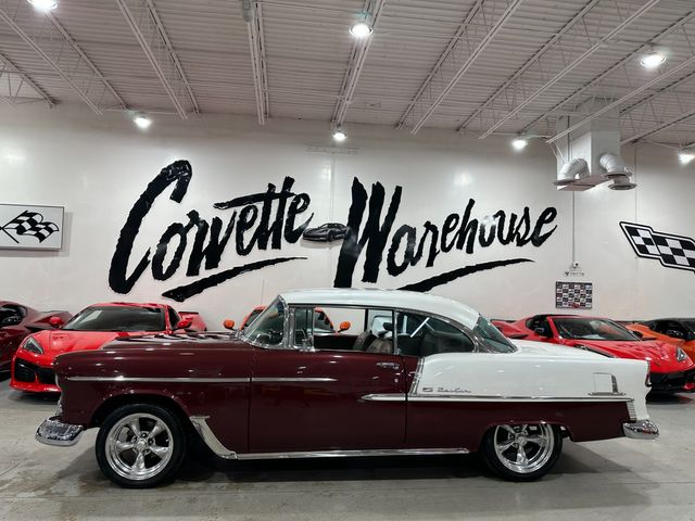 1955 Chevrolet Bel Air Hardtop 350 Turbo 400 RestoMod Rotisserie Documented | Dallas, Texas | Corvette Warehouse 1955 Chevrolet Bel Air Hardtop 350 Turbo 400 RestoMod Rotisserie Documented | Dallas, Texas | Corvette Warehouse