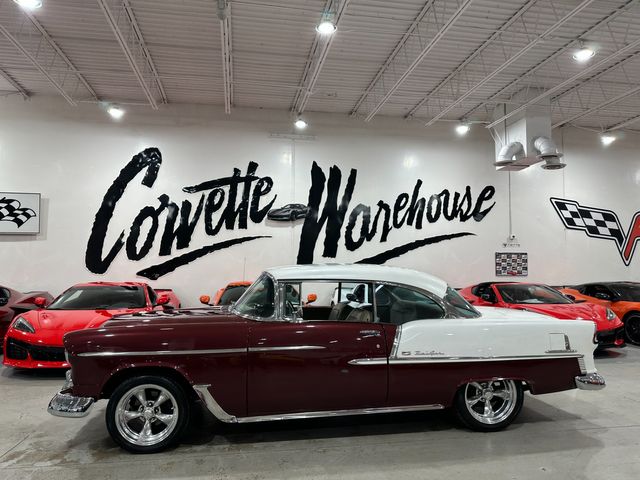 1955 Chevrolet Bel Air Hardtop 350 Turbo 400 RestoMod Rotisserie Documented | Dallas, Texas | Corvette Warehouse 1955 Chevrolet Bel Air Hardtop 350 Turbo 400 RestoMod Rotisserie Documented | Dallas, Texas | Corvette Warehouse