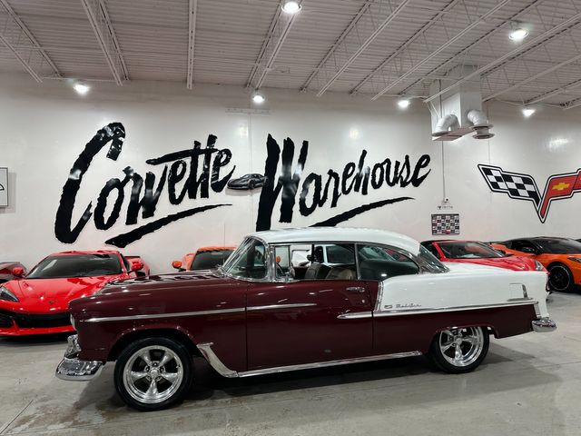 1955 Chevrolet Bel Air Hardtop 350 Turbo 400 RestoMod Rotisserie Documented | Dallas, Texas | Corvette Warehouse 1955 Chevrolet Bel Air Hardtop 350 Turbo 400 RestoMod Rotisserie Documented | Dallas, Texas | Corvette Warehouse