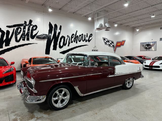 1955 Chevrolet Bel Air Hardtop 350 Turbo 400 RestoMod Rotisserie Documented | Dallas, Texas | Corvette Warehouse 