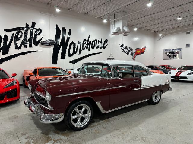 1955 Chevrolet Bel Air Hardtop 350 Turbo 400 RestoMod Rotisserie Documented | Dallas, Texas | Corvette Warehouse 