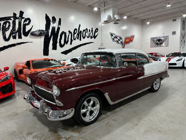 1955 Chevrolet Bel Air Hardtop 350 Turbo 400 RestoMod Rotisserie Documented | Dallas, Texas | Corvette Warehouse 