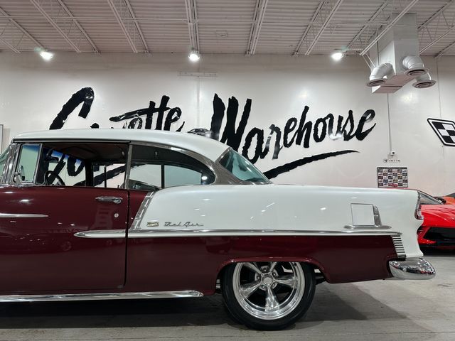 1955 Chevrolet Bel Air Hardtop 350 Turbo 400 RestoMod Rotisserie Documented | Dallas, Texas | Corvette Warehouse 