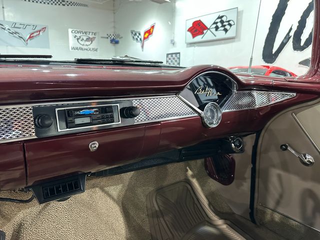 1955 Chevrolet Bel Air Hardtop 350 Turbo 400 RestoMod Rotisserie Documented | Dallas, Texas | Corvette Warehouse 