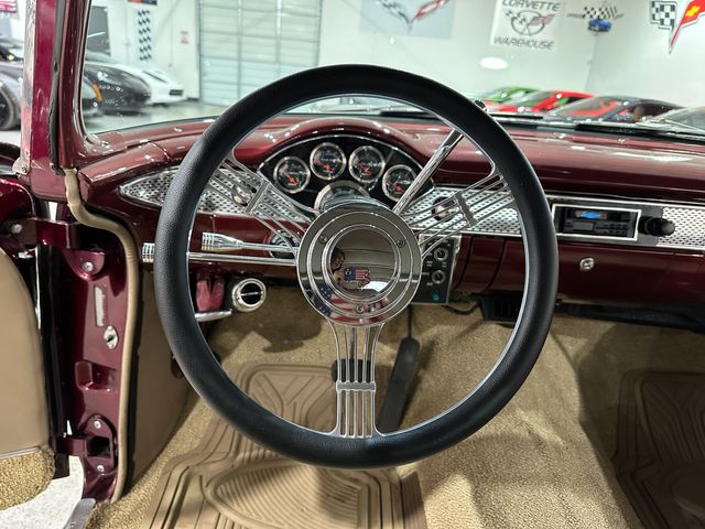 1955 Chevrolet Bel Air Hardtop 350 Turbo 400 RestoMod Rotisserie Documented | Dallas, Texas | Corvette Warehouse 