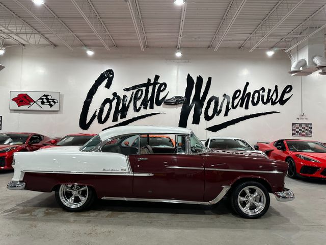 1955 Chevrolet Bel Air Hardtop 350 Turbo 400 RestoMod Rotisserie Documented | Dallas, Texas | Corvette Warehouse 1955 Chevrolet Bel Air Hardtop 350 Turbo 400 RestoMod Rotisserie Documented | Dallas, Texas | Corvette Warehouse