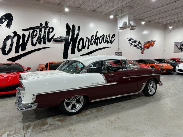 1955 Chevrolet Bel Air Hardtop 350 Turbo 400 RestoMod Rotisserie Documented | Dallas, Texas | Corvette Warehouse 