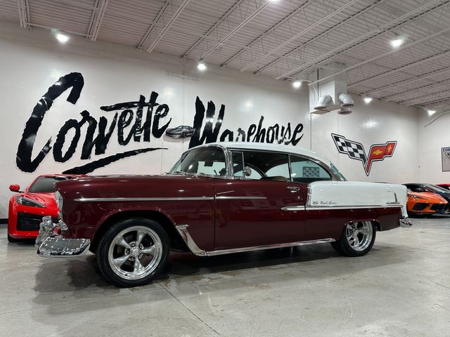 1955 Chevrolet Bel Air Hardtop 350 Turbo 400 RestoMod Rotisserie Documented | Dallas, Texas | Corvette Warehouse 