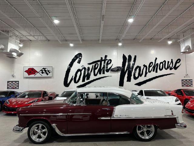 1955 Chevrolet Bel Air Hardtop 350 Turbo 400 RestoMod Rotisserie Documented | Dallas, Texas | Corvette Warehouse 1955 Chevrolet Bel Air Hardtop 350 Turbo 400 RestoMod Rotisserie Documented | Dallas, Texas | Corvette Warehouse