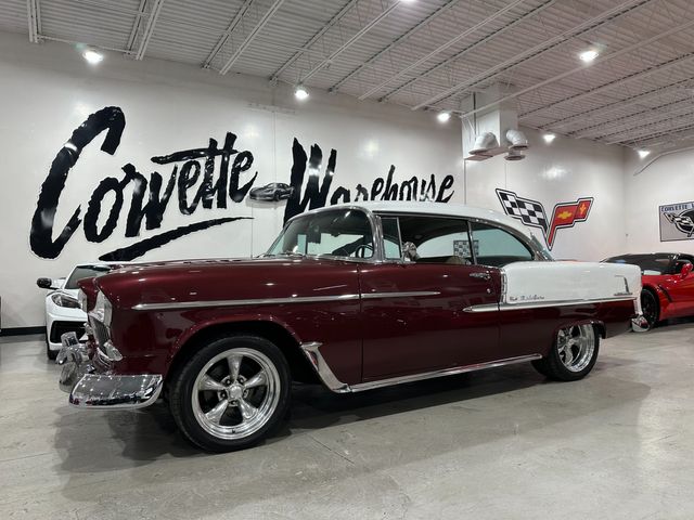 1955 Chevrolet Bel Air Hardtop 350 Turbo 400 RestoMod Rotisserie Documented | Dallas, Texas | Corvette Warehouse 
