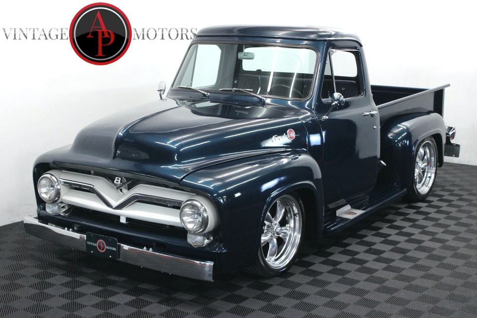 ford f100 1955 クラシックカー ボディ 錆びあり 1955 Ford F-100