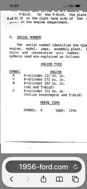1956 Ford THUNDERBIRD T-BIRD | Valley Park, Missouri | VELOCITY PERFORMANCE GARAGE 1956 Ford THUNDERBIRD T-BIRD | Valley Park, Missouri | VELOCITY PERFORMANCE GARAGE