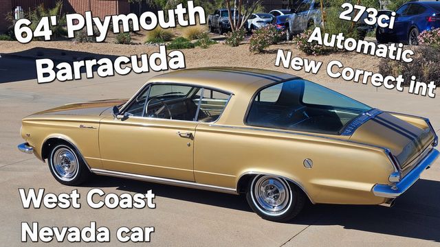 1964 Plymouth Barracuda | Phoenix, Arizona | Rare Performance Motorcars 1964 Plymouth Barracuda | Phoenix, Arizona | Rare Performance Motorcars