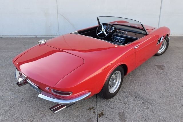 1967 Ferrari 330 GTS Spyder Rebody Correct Colombo Factory Anza exhaust system 1967 Ferrari 330 GTS Spyder Rebody Correct Colombo Factory Anza exhaust system