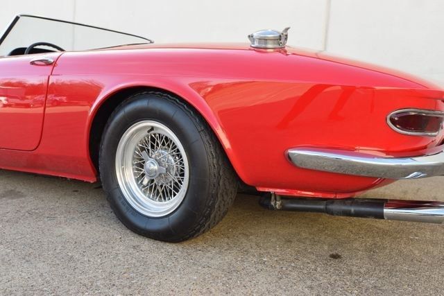 1967 Ferrari 330 GTS Spyder Rebody Correct Colombo Factory Anza exhaust system 1967 Ferrari 330 GTS Spyder Rebody Correct Colombo Factory Anza exhaust system