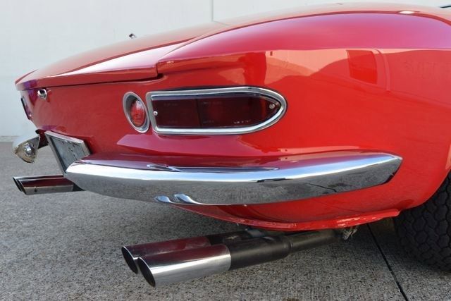 1967 Ferrari 330 GTS Spyder Rebody Correct Colombo Factory Anza exhaust system 1967 Ferrari 330 GTS Spyder Rebody Correct Colombo Factory Anza exhaust system