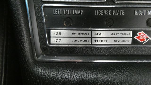 1969 CHEVROLET CORVETTE 427-435 TRIBUTE ROADSTER