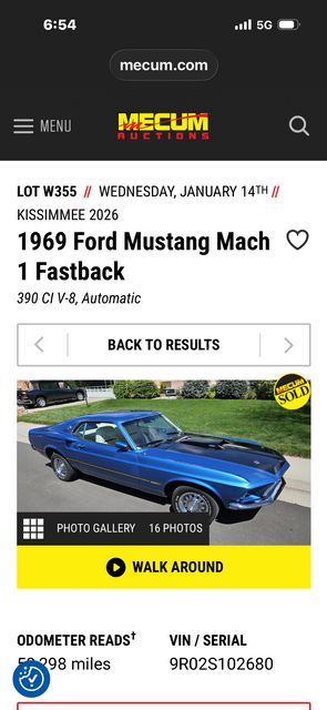 1969 Ford MUSTANG MACH 1 | Valley Park, Missouri | VELOCITY PERFORMANCE GARAGE in Valley Park, Missouri 63088