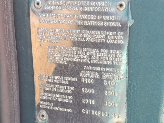 1970 Chevrolet C10 Panel Truck