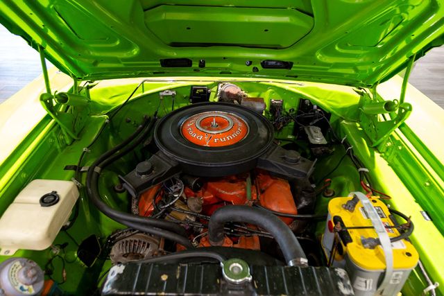 1970 Plymouth ROADRUNNER 383 cubic-inch big-block Mopar V8.