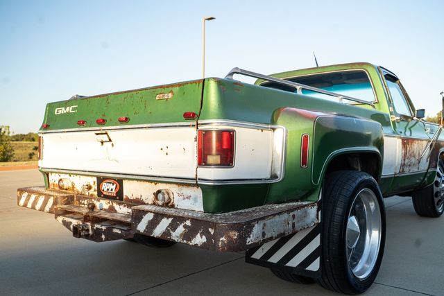 1974 GMC 3500 Custom Patina Style Dually 454ci V8 Engine with AC | Dallas, TX | RPM Garage 1974 GMC 3500 Custom Patina Style Dually 454ci V8 Engine with AC | Dallas, TX | RPM Garage