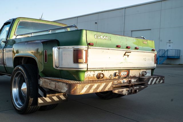 1974 GMC 3500 Custom Patina Style Dually 454ci V8 Engine with AC | Dallas, TX | RPM Garage 1974 GMC 3500 Custom Patina Style Dually 454ci V8 Engine with AC | Dallas, TX | RPM Garage
