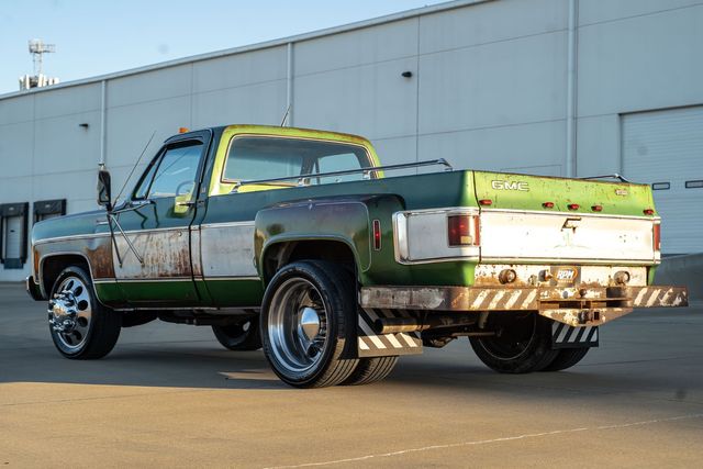 1974 GMC 3500 Custom Patina Style Dually 454ci V8 Engine with AC | Dallas, TX | RPM Garage 1974 GMC 3500 Custom Patina Style Dually 454ci V8 Engine with AC | Dallas, TX | RPM Garage