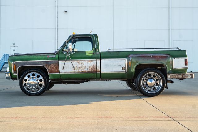 1974 GMC 3500 Custom Patina Style Dually 454ci V8 Engine with AC | Dallas, TX | RPM Garage 1974 GMC 3500 Custom Patina Style Dually 454ci V8 Engine with AC | Dallas, TX | RPM Garage