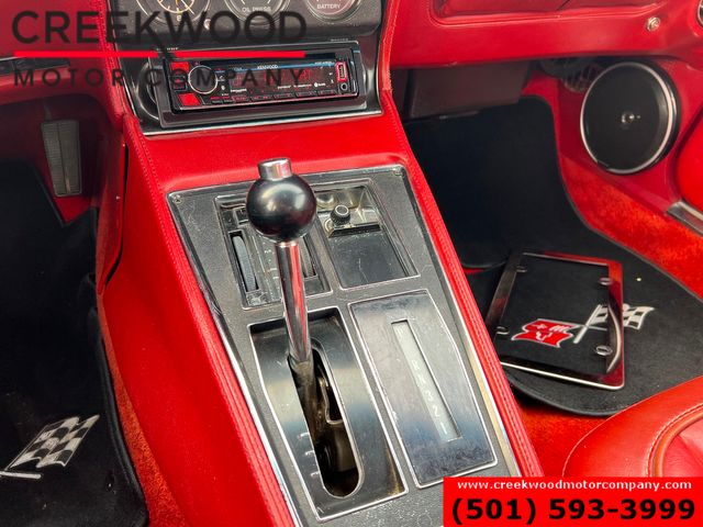 1976 Chevorlet Corvette String Ray 350 T Top Low Miles Red Rare Leather 1976 Chevorlet Corvette String Ray 350 T Top Low Miles Red Rare Leather