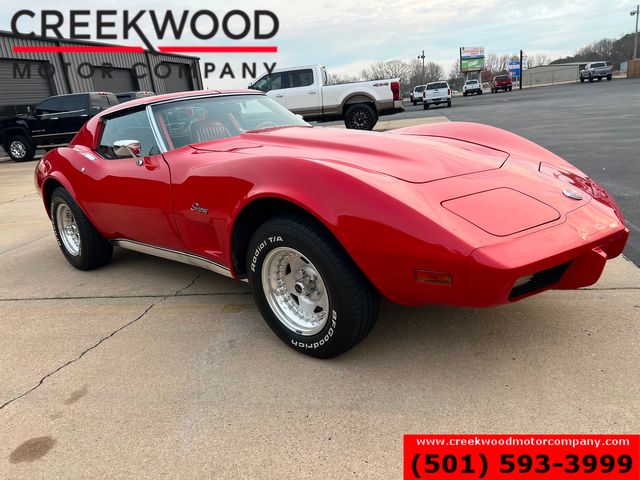 1976 Chevorlet Corvette String Ray 350 T Top Low Miles Red Rare Leather 1976 Chevorlet Corvette String Ray 350 T Top Low Miles Red Rare Leather