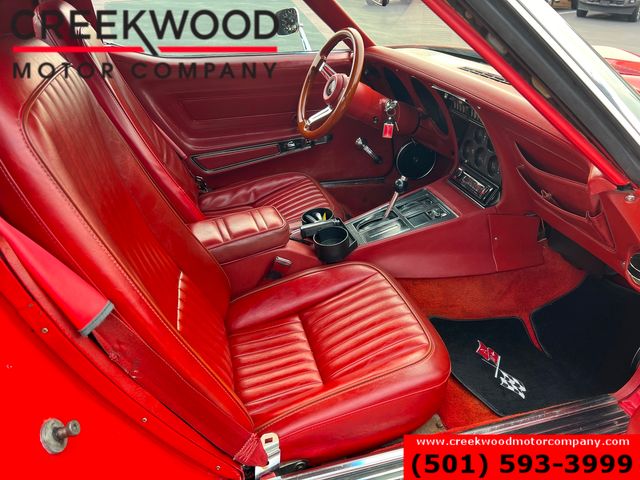 1976 Chevorlet Corvette String Ray 350 T Top Low Miles Red Rare Leather 1976 Chevorlet Corvette String Ray 350 T Top Low Miles Red Rare Leather
