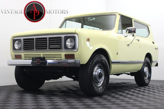 1976 International Scout Rare XLC 55K Original Miles 4x4 Auto AC Scout II