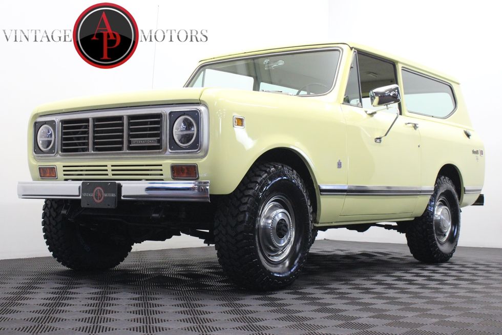 1976 International Scout Rare XLC 55K Original Miles 4x4 Auto AC