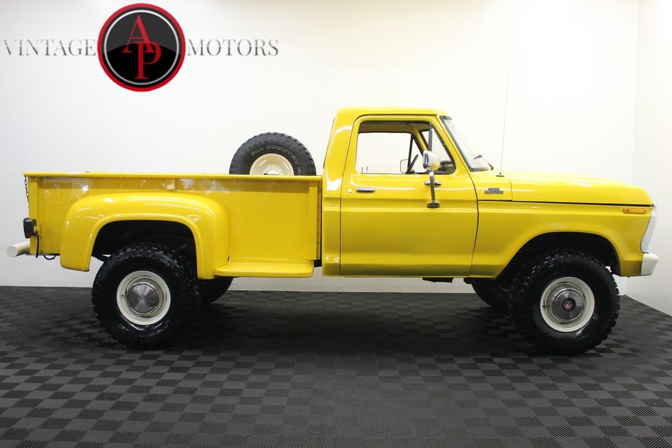 Custom Ford Ranger Stepside 1977 Ford F150 Lifted Stepside