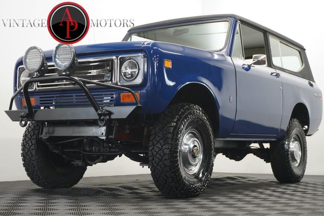1978 International Scout Frame Off Restoration Fuel Injected Scout II