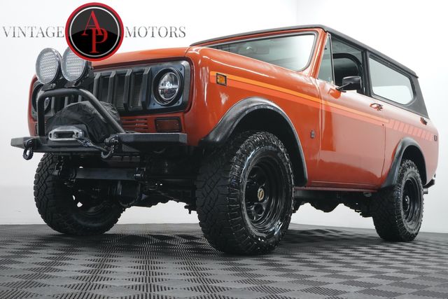 1975 International Scout LS Swap 4x4 Frame Off Restored Scout II
