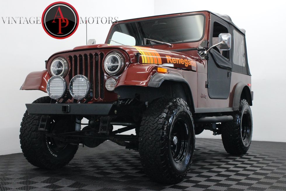 1982 Jeep Cj7 Amc 360 Frame Off Restoration