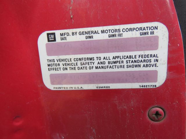 1981 Chevrolet Camaro Z28