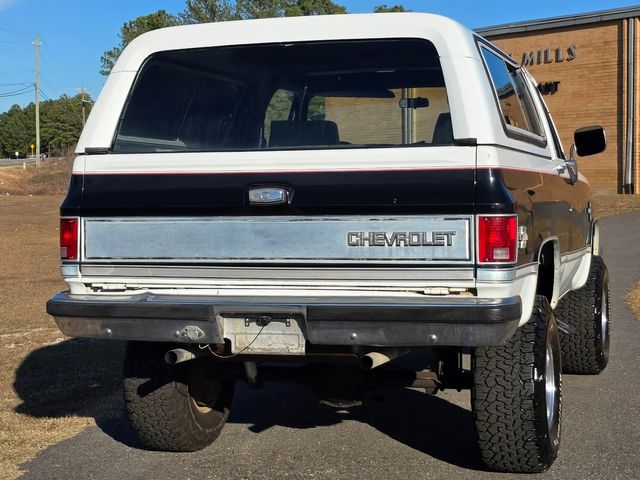 1984 Chevrolet Blazer K10 Silverado 1984 Chevrolet Blazer K10 Silverado