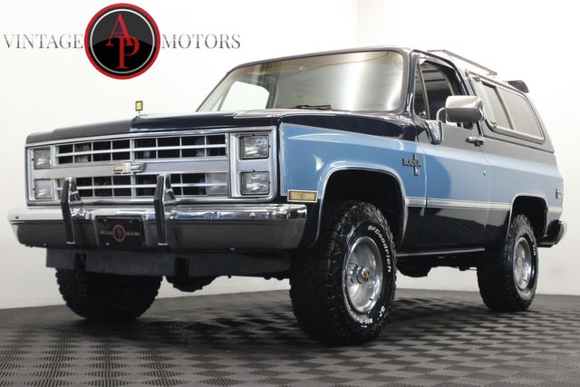 1985 Chevrolet Blazer K5 Silverado Package V8 Auto 4x4 AC