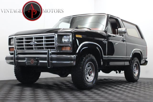 1986 Ford Bronco 4WD Custom XLT 4X4 5.8 LITER AC