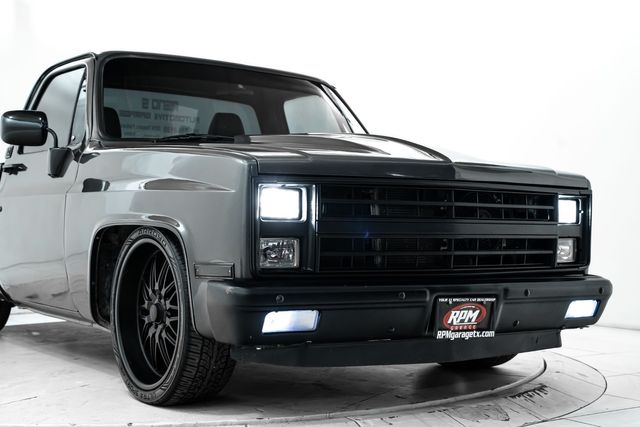 1987 Chevrolet C10 Show Truck Procharged 800+hp LS1 Engine with A/C | Dallas, TX | RPM Garage 1987 Chevrolet C10 Show Truck Procharged 800+hp LS1 Engine with A/C | Dallas, TX | RPM Garage