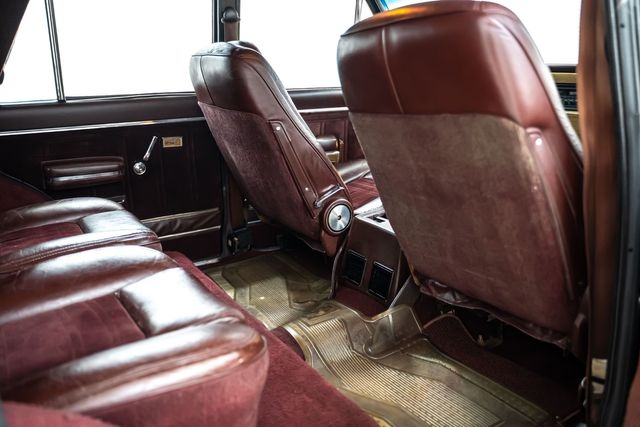 1987 Jeep Grand Wagoneer Ambassador Edition Believed to be 1 of 12 Produced | Dallas, TX | RPM Garage 1987 Jeep Grand Wagoneer Ambassador Edition Believed to be 1 of 12 Produced | Dallas, TX | RPM Garage