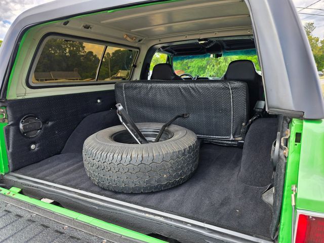 1989 Chevrolet Blazer Silverado 1989 Chevrolet Blazer Silverado